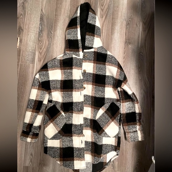 RD style conscious hooded shacket - Picture 1 of 2